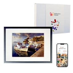 Juodas skaitmeninis nuotraukų rėmelis